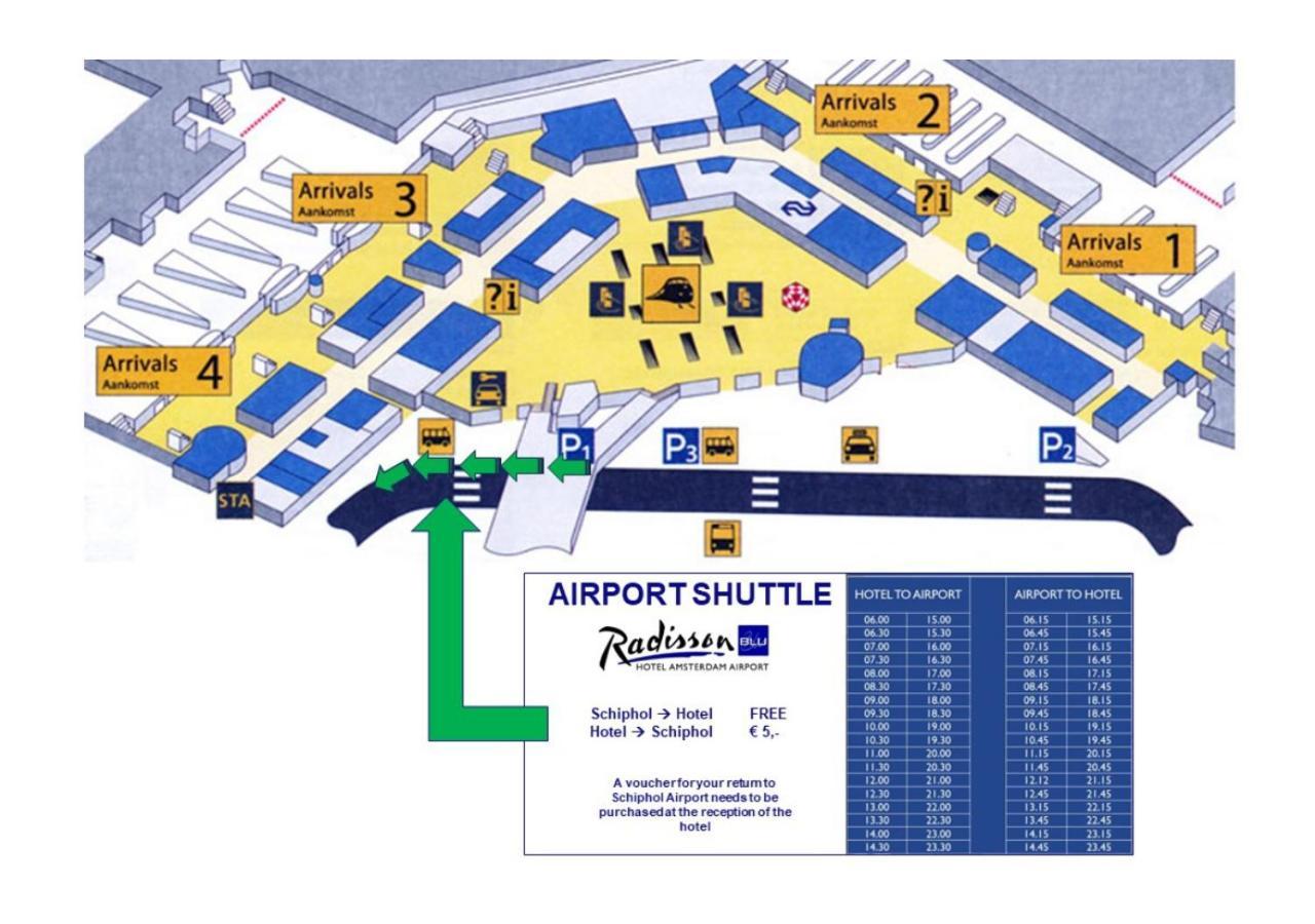 Radisson Blu Hotel Amsterdam Airport, Schiphol Amsterdam Airport Schiphol Eksteriør billede