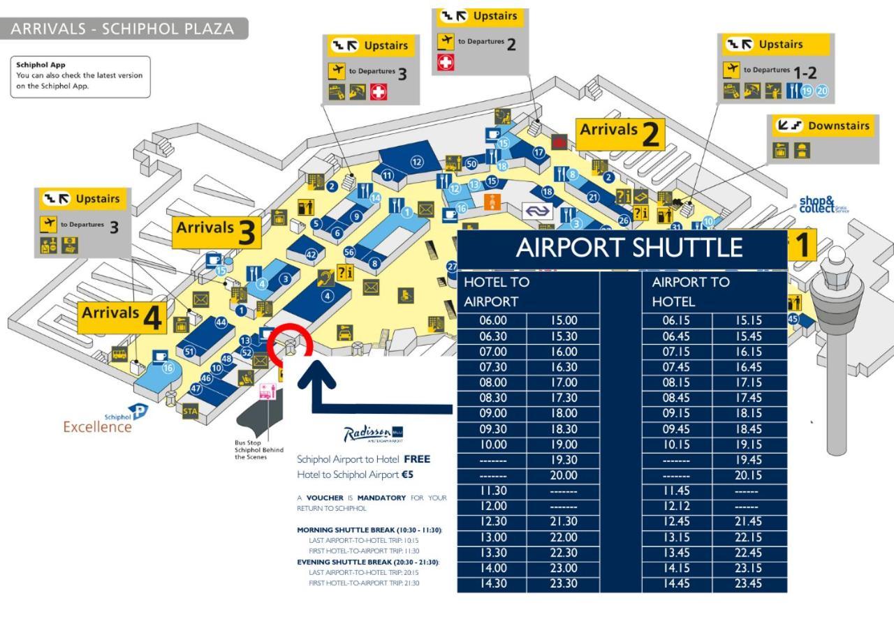 Radisson Blu Hotel Amsterdam Airport, Schiphol Amsterdam Airport Schiphol Eksteriør billede